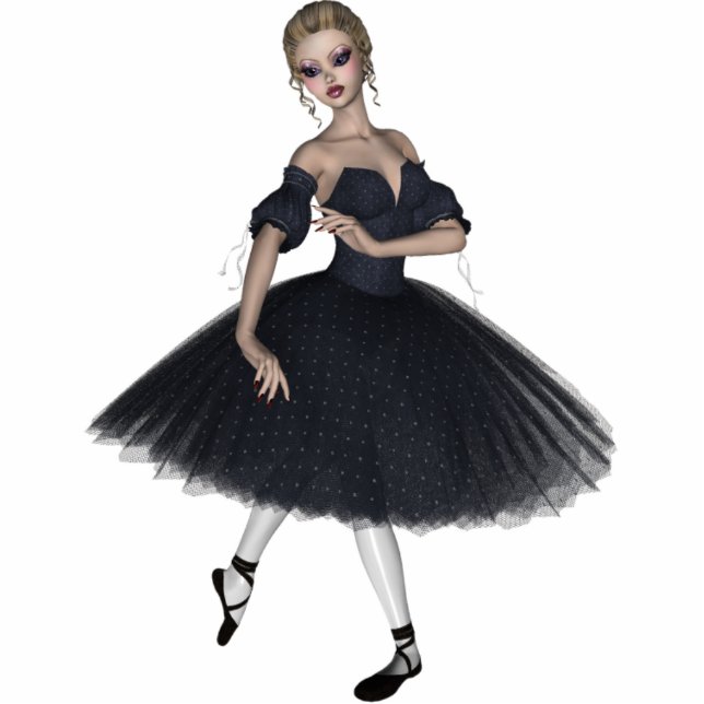 Photo Sculpture ♥ de ballerine de ♥ (conception A) (Devant)