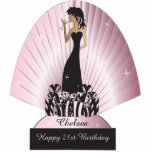 Photo Sculpture Diva Party Girl<br><div class="desc">Fête Libre Coutouts. Ça fait un bon début de conversation ! Cette adorable table de fête do-it-yourself plateau de gâteau sera un succès géant à sa fête. REMARQUE : SEULEMENT CHANGER LES ZONES MODÈLES NÉCESSAIRES! 😀 Si nécessaire, vous pouvez supprimer le texte et commencer à ajouter le texte et la...</div>