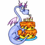 Photo Sculpture Dragon et gâteau d'anniversaire<br><div class="desc">Dragon et gâteau d'anniversaire - notre vitesse de dragon inclut des chemises, des tasses, des sacs fourre-tout, des couvertures d'iPad, des couvertures d'iPhone, des couvertures d'iPod, des bijoux et plus. Chaque dragon a sa propre personnalité unique et peut être customisé avec un nom ou une citation ou un message personnelle....</div>