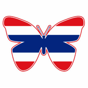 Photo Sculpture Drapeau papillon thaïlandais