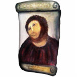 Photo Sculpture ECCE HOMO Spanish Painting Restoration<br><div class="desc">ECCE HOMO__Special HIGH QUALITY MESSENGER BAGS__Spanish Painting Restoration EDITION__ECCE HOMO FROM BORJA, Spain : Spanish woman botches « Ecce Homo » painting in an attempt to restore it. What started as an octogenarian's attempt to restore an old church painting in Spain has turned into an uproar over vandalism. Cecilia Gimenez, an elderly...</div>