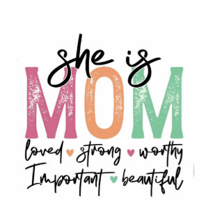 Photo Sculpture Elle est maman : Amoureuse, forte, digne, importan