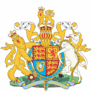 Photo Sculpture emblème national du Royaume-Uni