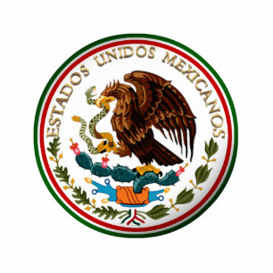 Photo Sculpture Estados Unidos Mexicanos (Aigle du drapeau mexicai