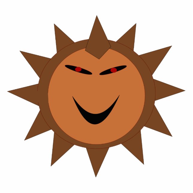 Photo Sculpture Evil Hedgehog Kawaii Goth Halloween Photo Sculptur (Devant)