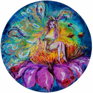 PHOTO SCULPTURE FAIRY DANS LA NUIT