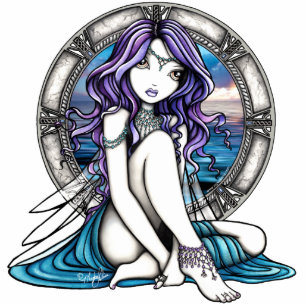 Photo Sculpture Fée de nymphe d'eau de Thea