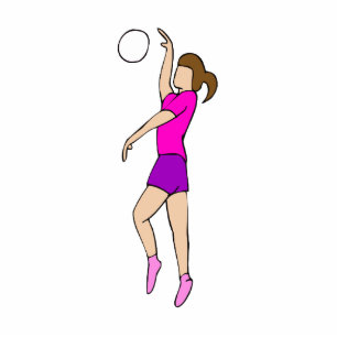 Photo Sculpture Fille de volleyball