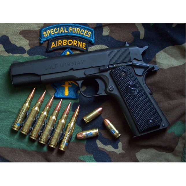 Photo Sculpture Forces spéciales de l'armée Green Berets vétérans  (Devant)