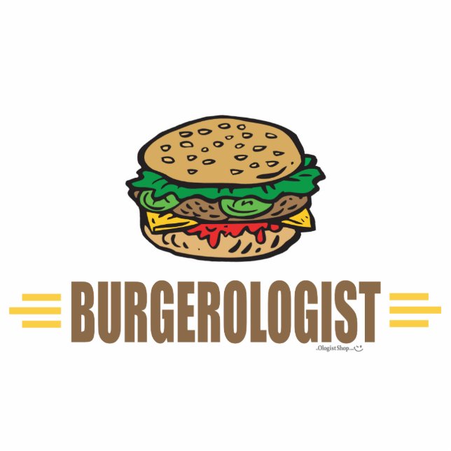 Photo Sculpture Funny Hamburger (Devant)