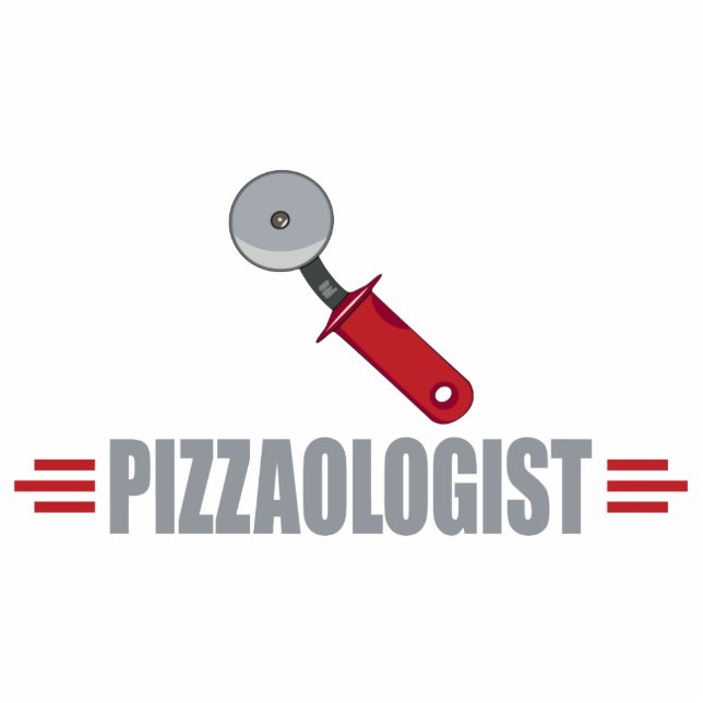 Photo Sculpture Funny I Love Pizza (Devant)