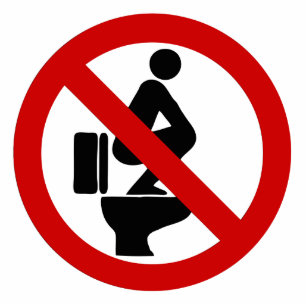 Photo Sculpture Funny NO Feet sur le siège ⚠ signe thaï ⚠