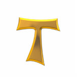 Photo Sculpture Golden 3-D Look Franciscan Tau Cross<br><div class="desc">Golden 3-D Look Franciscan Tau Cross. N'hésitez pas à ajouter vos propres mots et/ou photos à cet article, ou à modifier la couleur de l'arrière - plan, grâce aux outils de personnalisation de Zazzle. Cette conception est également disponible sur de nombreux autres produits. Merci de vous être arrêté ! Que...</div>