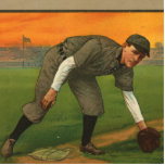 Photo Sculpture Grands joueurs de l'âge d'or - Evers<br><div class="desc">Scène de l'âge d'or du base-ball…</div>