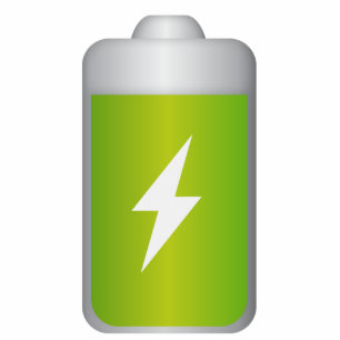 Photo Sculpture Icône de batterie lithium-ion