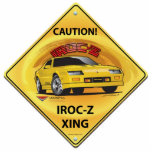 Photo Sculpture IROC84-2plain<br><div class="desc">Précaution ! Camaro IROC-Z XING</div>