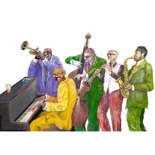 Photo Sculpture * jazz-band * (Devant)