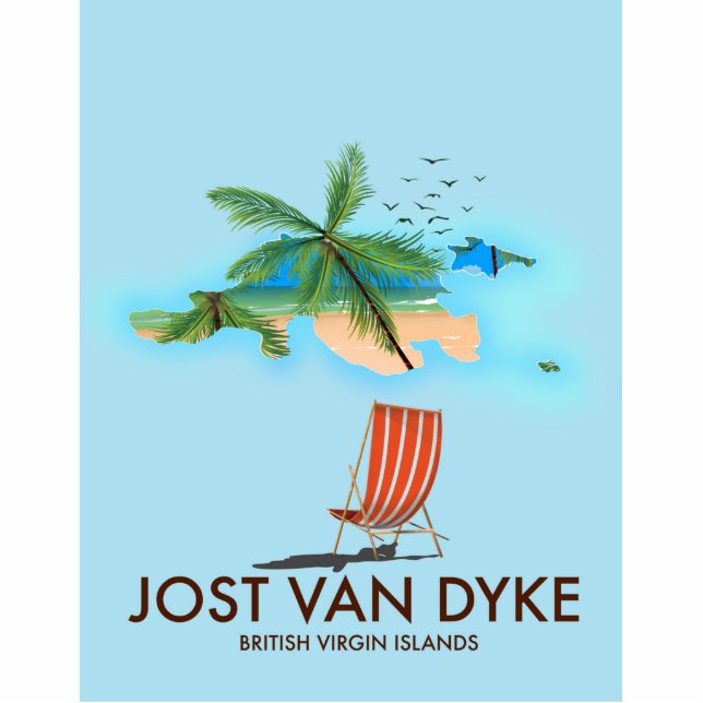 Photo Sculpture jost van dyke British Virgin Islands. (Devant)