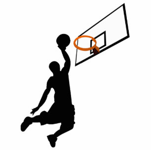 Photo Sculpture Joueur de basketball Silhouette Slam Dunk