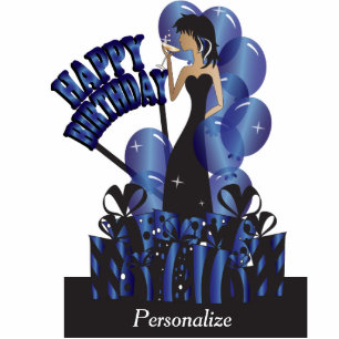 Photo Sculpture Joyeuse Diva Girl  Nom DO-IT-YOURSELF  Sapphire