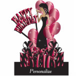 Photo Sculpture Joyeux rouge rouge du nom | de la fille |<br><div class="desc">Coupes-circuit libres d'anniversaire. Fait un grand démarreur de conversation ! Gâteau de joyeux anniversaire et publicités décoratives. - Ce haut de forme adorable de /cake de table de joyeux anniversaire de do-it-yourself sera un coup géant à sa partie. Perfectionnez pour n'importe quel âge 21 et en haut. le ⭐ ce...</div>