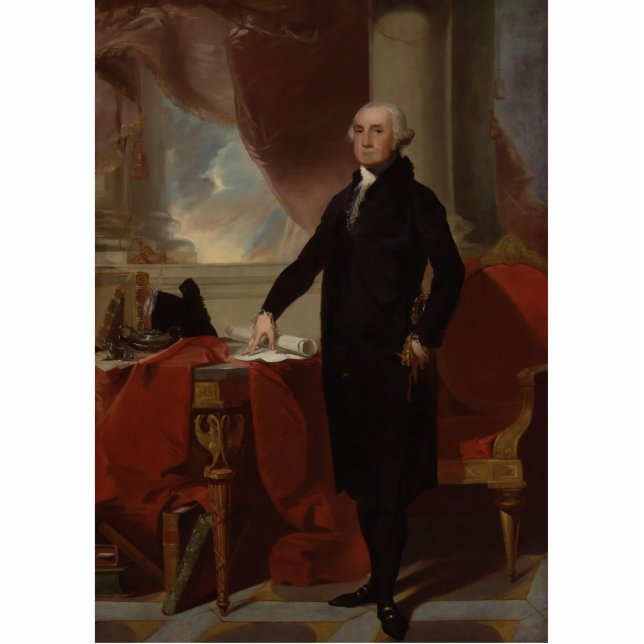 Photo Sculpture Lansdowne Portrait : Le président américain George (Devant)