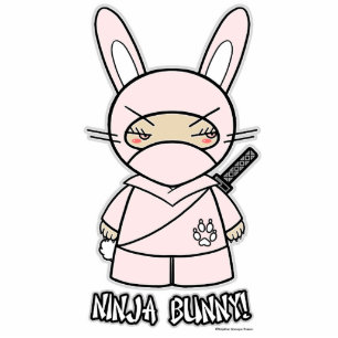 Photo Sculpture Lapin de Ninja ! Sculpture en photo