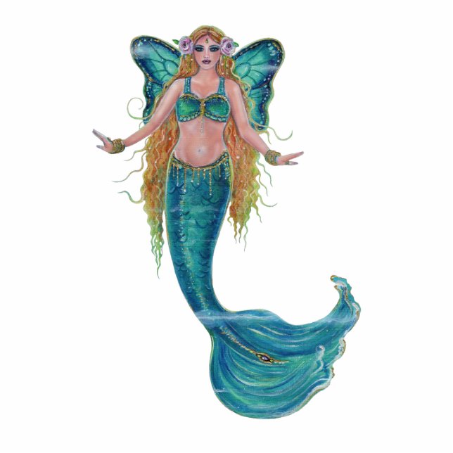 Photo Sculpture L'art de la sirène papillon par Renee Lavoie (Devant)