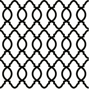 Photo Sculpture Latis Motif géométrique