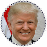Photo Sculpture Le président Trump Portrait<br><div class="desc">Portrait du président Trump,  disponible ici en photo-sculpture.</div>