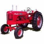 Photo Sculpture Le tracteur Wards<br><div class="desc">Le tracteur Montgomery Wards</div>