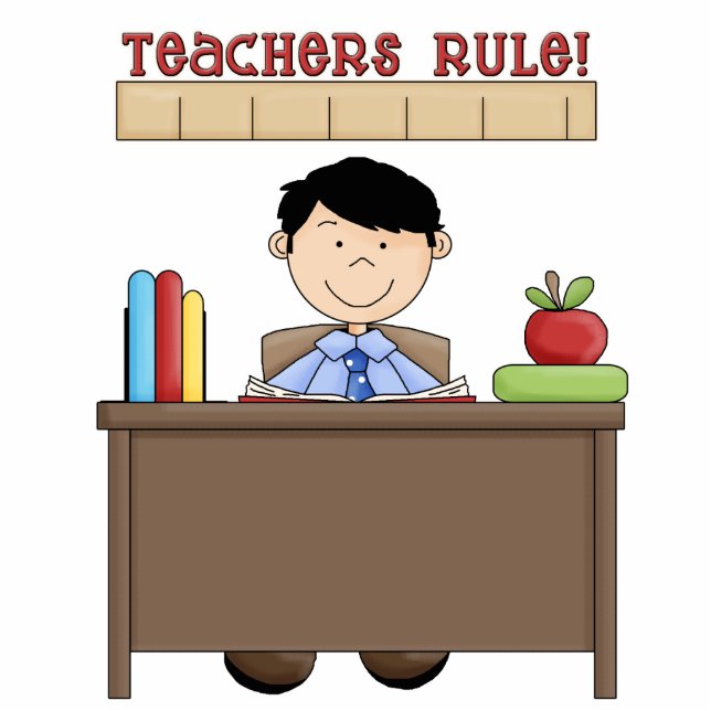 Photo Sculpture Les enseignants Règle la sculpture (Devant)