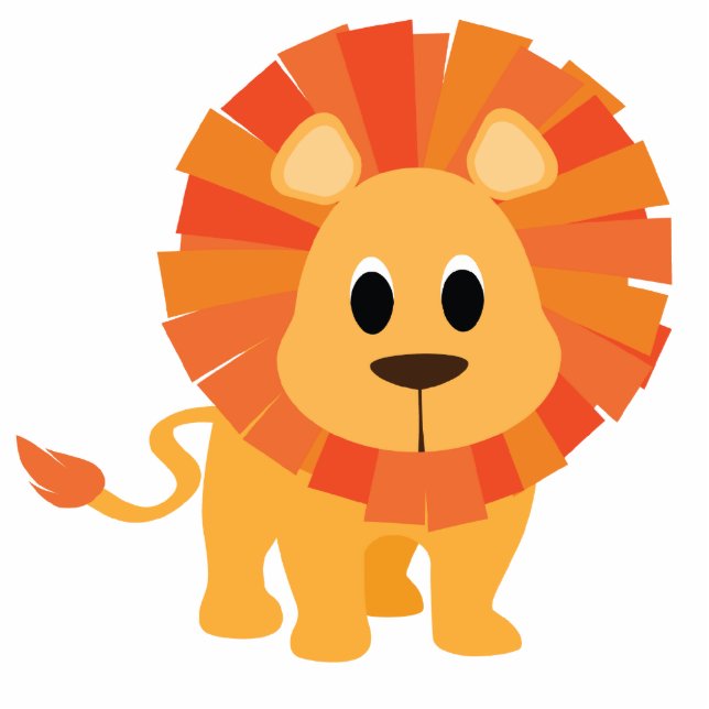 Photo Sculpture Lion doux (Devant)