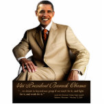 Photo Sculpture M. le Président (classique) Sculpture photo<br><div class="desc">La magnifique sculpture photo dessinée par l'artiste de Chicago Cheryl Daniels contient une citation inspirante du président Barack Obama.</div>