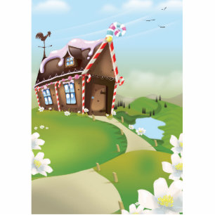 Photo Sculpture Maison de pain d'épices