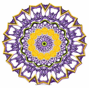 Photo Sculpture Mandala Spring Gem