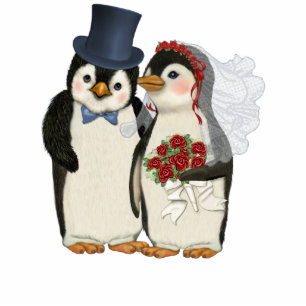 Photo Sculpture Mariage de pingouin