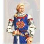 Photo Sculpture Monsieur Dinadan se lèvent<br><div class="desc">Monsieur Dinadan a toujours pesé la chance de la victoire avant un combat. Il était également un grand sport. À une joute avec Lancelot, Dinadan a fini vers le haut de l'déplacement dans la forêt après avoir été démonté et a été habillé vers le haut de en tant que femme...</div>