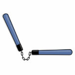 Photo Sculpture Ninja Nunchucks<br><div class="desc">Ninja Nunchucks</div>