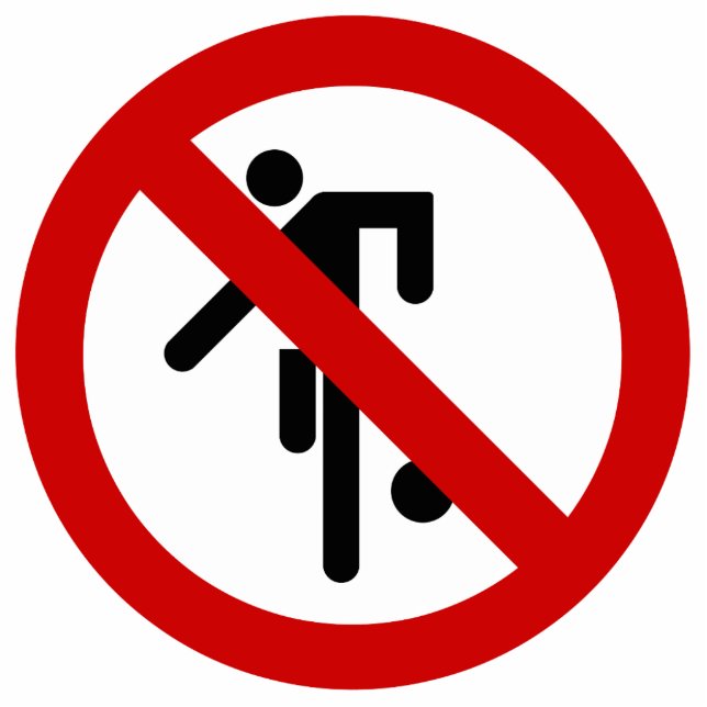 Photo Sculpture NO Ball Games ⚠ Thai Park ⚠ (Devant)