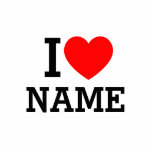 Photo Sculpture Nom du coeur<br><div class="desc">Inscrivez votre nom ou votre texte sur le nom Section.</div>