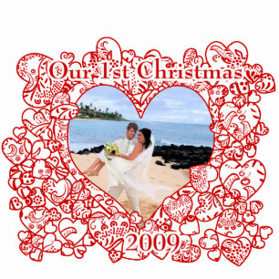 Photo Sculpture Notre 1ère sculpture de Noël Coeurs Inséparables