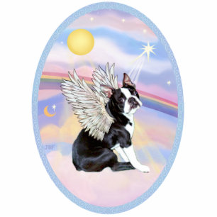 Photo Sculpture Nuages - Boston Terrier #4