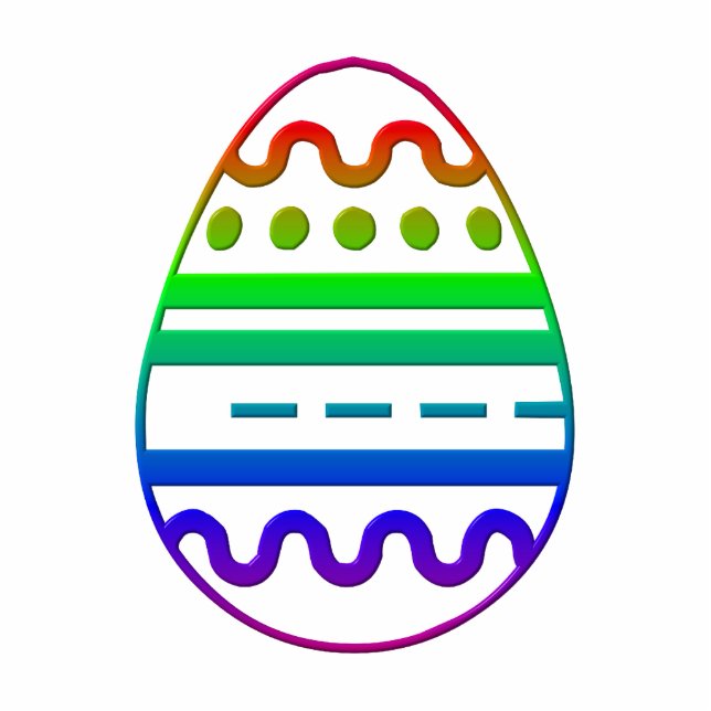 Photo Sculpture Oeuf de Pâques Sculpture photo (Devant)