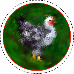 Photo Sculpture Ornement de poulet