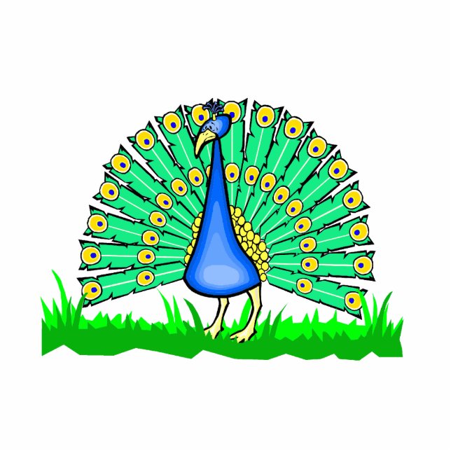 Photo Sculpture Paon de Pascal (Devant)