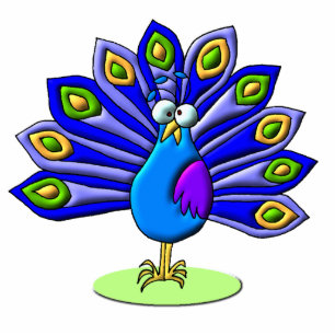 Photo Sculpture Paon fier