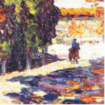 Photo Sculpture Parc de St. Cloud avec le cavalier Wassily Kandins<br><div class="desc">CLASSIC ART est une gamme de produits conçus pour apporter l'art à la maison et vous-même. Cette collection vous donnera confiance en votre peau. Vous serez le centre d'attention avec nos couleurs vives et nos conceptions créatives. C'est parfait pour les gens qui veulent se sentir les meilleurs dans ce qu'ils...</div>
