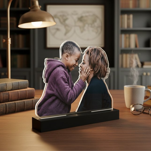 Photo Sculpture Photo Acrylique personnalisée Statuette (Custom Acrylic Photo Statuette )