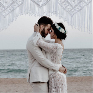 Photo Sculpture Photo Couple personnalisée découpée